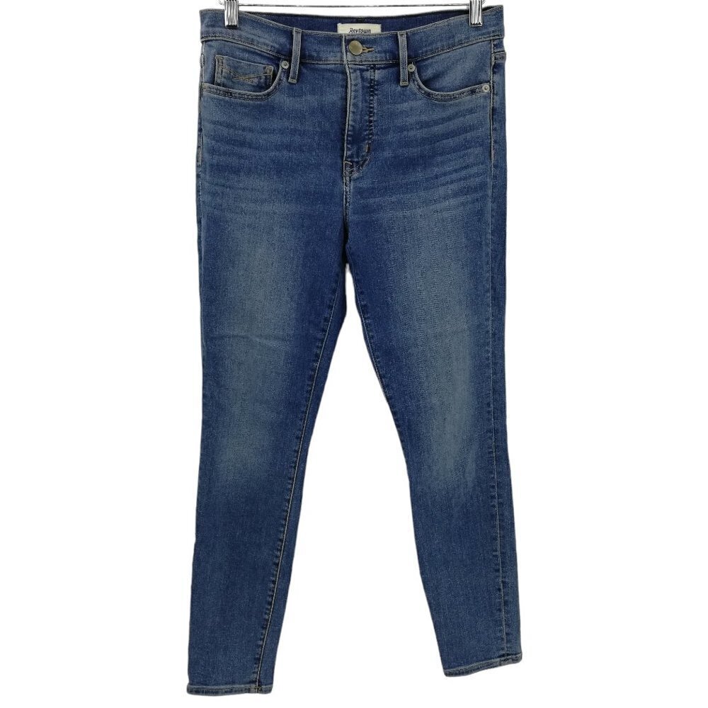 Revtown Skinny Light Wash Jeans Size 29 Regular Stretch 5 Pocket Classic